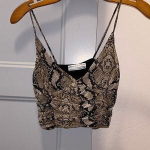 Snake Print Tank